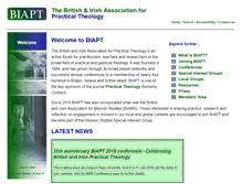 Tablet Screenshot of biapt.org.uk